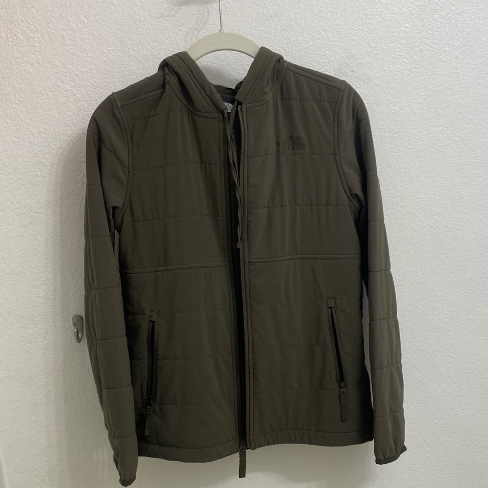 The North Face Men's Dark Green Puffer Jacket
